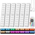 thumbnail image 1 of Lámpara para debajo del armario Diomart, 48 LED recargables, paquete de 6, 1 of 9