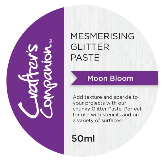 Crafter's Companion Mesmerizing Glitter Paste-Moon Bloom