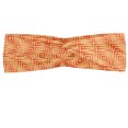 thumbnail image 1 of Geometric Headband, Retro Style Grunge Looking Pattern with Square Tiles Rough Graphic, Elastic and Soft Women's Bandana for Sports and Everyday Use, Grey Red Coconut, by Ambesonne, 1 of 3
