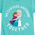 thumbnail image 3 of Frozen - We Can Face Anything - Toddler And Youth Girls Short Sleeve Graphic T-Shirt, 3 of 5