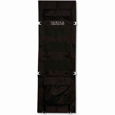 PDO22 Pocket Door Organizer for Mesa MBF5922 Gun Safes, Black - 18.37 x 53.37 in.