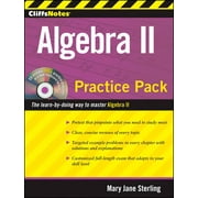 CliffsNotes Algebra II Practice Pack (Paperback) by Mary Jane Sterling