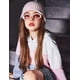 thumbnail image 4 of Sudadera con capucha Arshiner para niñas en bloque de color rosa neón tallas 10-11 años, 4 of 9
