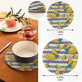 thumbnail image 3 of SKYSONIC Pot Holders Trivets set, 2 Pcs,Little Ducks Potholders for Kitchen Thread Weave Trivets for Hot Dishes/Pot/Bowl/Teapot/Hot Pot Holders, 3 of 7