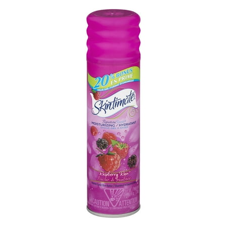 Skintimate Signature Scents Moisturizing Shave Gel Raspberry Rain, 7.0 OZ
