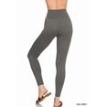 thumbnail image 2 of Zenana Women's Brushed Microfiber Wide Waistband Full-Length Leggings – Regular & Plus Size, 2 of 4