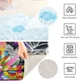 thumbnail image 6 of IAUYY 24x16 Inch Bath Mat Thick Soft Plush Shower Mat TPR Backing Material Non Slip Bath Mats for Bathroom for Tub Shower Hotel Abstract Elements Clipboard, 6 of 9