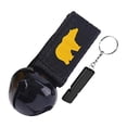 thumbnail image 2 of S SERENABLE Sonnette et Sifflet Ours Fort - Dispositif de Protection et de Survie Portable pour Chiens - Activités Extérieures comme la Pêche, le Randonnée et la Randonnée Noir, 2 of 9