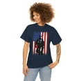 thumbnail image 5 of Veteran Soldier flag Unisex Heavy Cotton Tee, 5 of 7