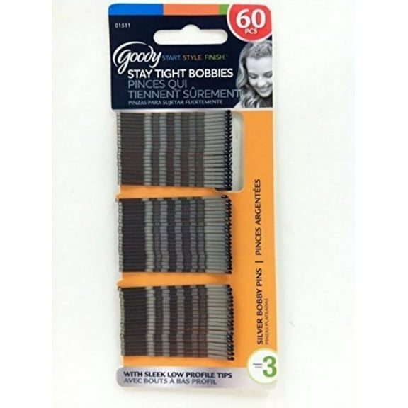 Bobby Pins - Silver (Formerly Gray) (2-Pack)