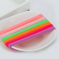 thumbnail image 3 of TELOLY 20Pcs Hair Ties Simple Style Hair Ties for Thick Hair High Elasticity Scrunchies, Combination 4, Large, 3 of 4