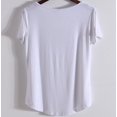 thumbnail image 5 of NP Camiseta de Manga Corta con Cuello en V Suelta para Mujer Grande Verano, 5 of 5