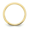 thumbnail image 2 of 14K Gold 1.2mm Line Pattern Stackable Band - Size 8, 2 of 3
