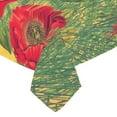 thumbnail image 3 of BSDHOME Flora Cotton Linen Tablecloth 52x70 inches Tablecover Desk Table Cloth For Dining Room, Tea Table, Picnics, Parties, 3 of 5