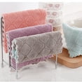 thumbnail image 4 of Kitchen Dish Towels Super Absorbent Coral Velvet Dishcloths Nonstick Oil Washable Fast Drying Cleaning Cloths, 4 of 6