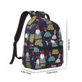 thumbnail image 2 of Rocae Gnome With Mushroom for Comfortable Student Backpack - Lightweight ,Durable School Bag Ideal for Middle School, High School, and College, 2 of 6
