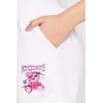 thumbnail image 5 of Womens French Terry Bear Graphic Shorts, 5 of 5