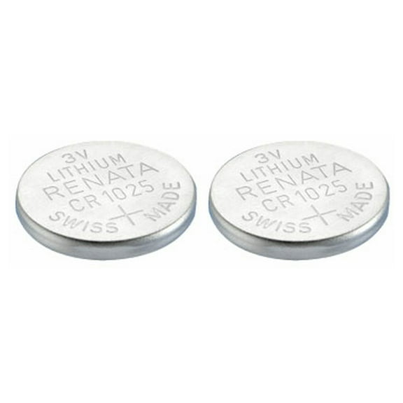 Twin Pack - 2 x Renata Cr1025 3V Lithium Coin Cell Battery