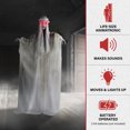 thumbnail image 4 of Haunted Hill Farm 6.5 Ft Life-Size Animatronic Bride Indoor/Outdoor Halloween Decoration, Multicolor, HHLADY-2FLSA, 4 of 13