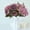 Purple, variant on 1Pcs Peonies Artificial Flowers, Small Silk Flowers for Home Decor Indoor Fake Bouquet Faux Floral Arrangements Dining Table Centerpieces for Kitchen Party Decor(Russet)
