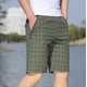 thumbnail image 2 of Pantalones Cortos Casuales para Hombre con Cremallera de Bolsillo de Cintura Elástica Pantalones Cortos de Playa, Pantalones Cortos de Cintura Elástica para Hombre, 2 of 8
