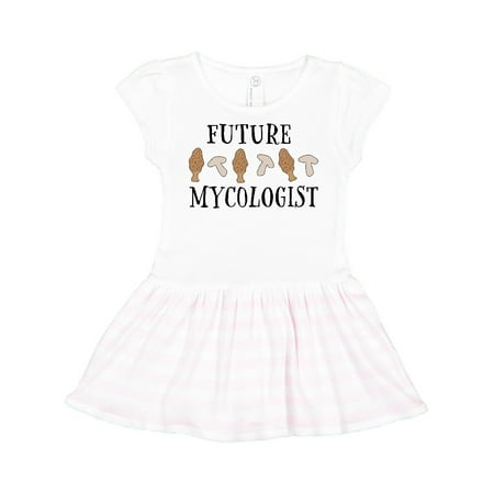 

Inktastic Future Mycologist- mushrooms and morels Gift Toddler Girl Dress