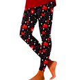 thumbnail image 4 of Tosmy Women's Leggings Valentine's Day Women Print Tights Leggings Control Yoga Sport Leggings For Women High Waist Leggings Soft, 4 of 4