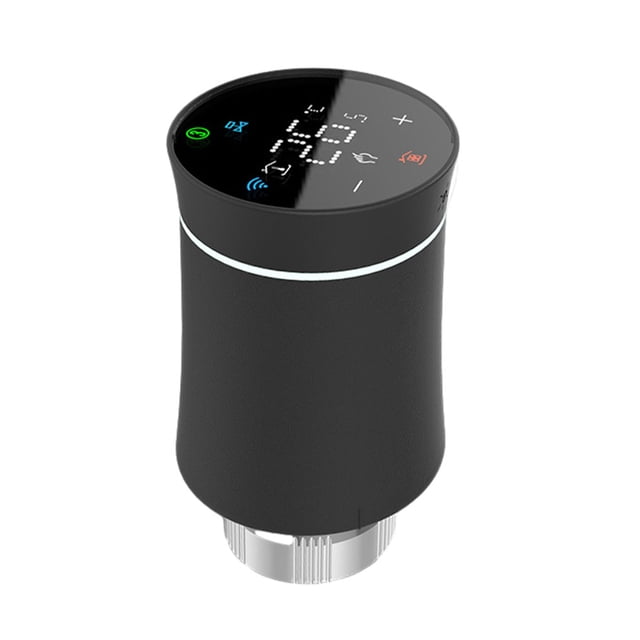 maskred 1/2/3/5 Remote Application Control Smart Programmable Thermostat For Homes And Happy Life In Smart Homes black 1 Pc