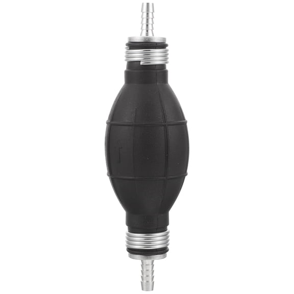 STOBOK Black Hand Pump for Car and Boat Use Suitable for Carburettor with Rubber and Aluminum Material