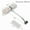 Square-Silver, variant on 30kg Adjustable Tension Door Closer Automatic Safety Spring Heavy Duty Door Closer –Easy to Convert Hinged Doors to Self-Closing
