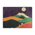 thumbnail image 5 of Yayeee Area Rugs for Living Room 5.2'x4' Indoor Non Slip Washable Bedroom Carpet, Purple Mountain, 5 of 5