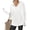 White, variant on BTFBM Sweaters for Women Fall Clothes Pocket Quarter Zip Pullover V Neck Long Sleeve Knit Trendy Winter Sweater