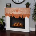thumbnail image 4 of Thanksgiving Lace Fireplace Cloth Autumn Decor For Home Kitchen Indoor Fireplace, 4 of 6