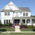 thumbnail image 6 of Ekena Millwork 36"W x 21"H x 1"P (14/12) Pitch Brontes Architectural Grade PVC Gable Pediment, 6 of 7