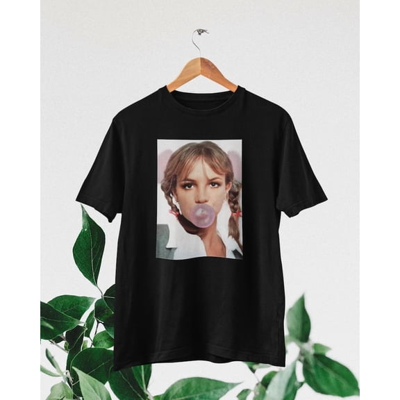 Vintage Y2K Pop Star Graphic T-Shirt, Retro 90s 2000s Music Style Tee, Pop Culture Shirt, Unisex Cotton Top
