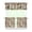 Dog, variant on Dark Aesthetic Kitchen Curtains Set of 3 - Moon & Sun Mystical Sky Design, Farmhouse Tier & Valance Rod Pocket Panels for Small Windows (Machine Washable, Semi-Sheer)
