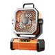 thumbnail image 4 of Ventilador de Camping con luz, ventilador de escritorio con gancho, silencioso, portátil, recargable por USB, ventilador para tienda de campaña, para Naranja con control remoto, 4 of 8