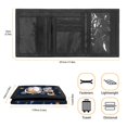 thumbnail image 6 of Chririnla Space Print Money Bag for Sports, Polyester Fabric Trifold Coin Wallet with Portable Thin Kids Trifold Wallet, 6 of 7