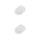 thumbnail image 1 of Qarigey 1 par de calcetín de algodón para el antepié de verano para mujer, almohadilla transpirable para los dedos de los pies para niñas, Blanco 2piezas, 1 of 6
