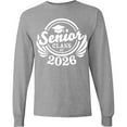thumbnail image 3 of Inktastic Senior Class of 2026 in White with Graduation Cap Long Sleeve T-Shirt, 3 of 5
