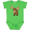 thumbnail image 3 of Inktastic Cute Moose Boys or Girls Baby Bodysuit, 3 of 5