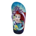 Disney The Little Mermaid Toddler Girls Ariel and Flounder Flip Flops ...