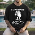 thumbnail image 2 of Sometimes I Just Be Weirdin’ Frog T-Shirt – Funny Coffee Frog Tee for Quirky Weirdos & Unique Vibes, 2 of 5