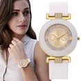 thumbnail image 2 of Relojes simples de cuarzo blanco y negro para mujer, reloj de pulsera con correa de silicona de diseño minimalista, reloj creativo de moda para mujer con esfera grande Tan Jianjun  unisex, 2 of 2