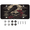 Multicolor 3, variant on ADECORIVY Gothic Crow Skull License Plate, Aluminum Decorative Novelty Vanity Tag with 4 Holes, Front Plate for Men Women Car Tag Accessories, 6 x 12 inch
