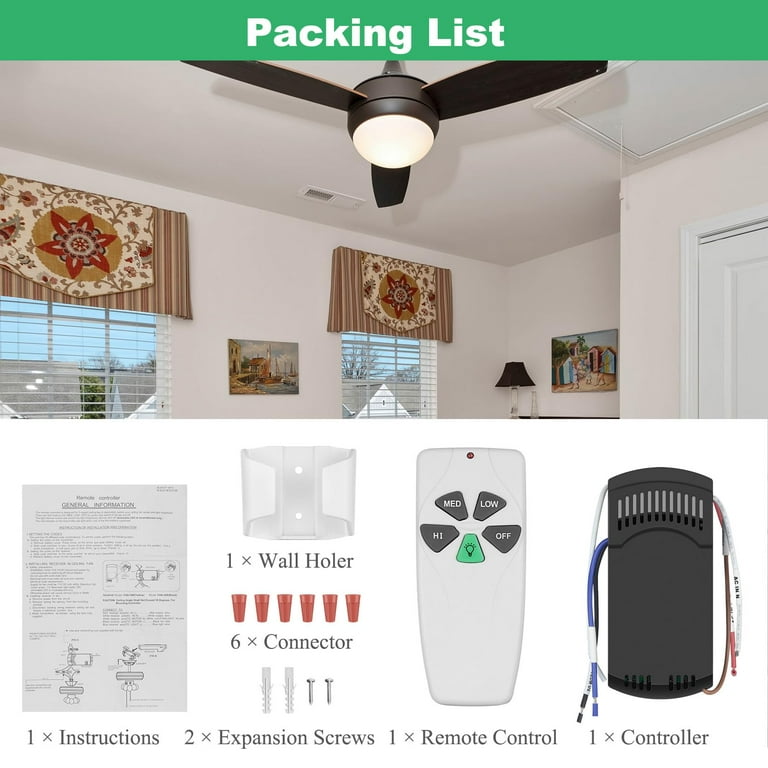 Honeywell Ceiling Fan Wiring