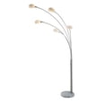 thumbnail image 1 of Adesso 3346 Luna Arc Lamp - Satin Steel-22, 1 of 1