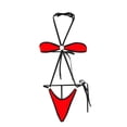 thumbnail image 1 of Trajes de baño de una pieza para mujer Traje de baño con estampado diario para mujer Traje de baño conservador de cuerpo unido Conjunto de dos piezas con falda de playa estampada, 1 of 2