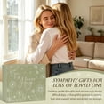 thumbnail image 3 of Sympathy Gifts Baskets for Loss of Loved One Mother Father Husband Mom Dad, Memorial Bereavement Grief Condolences Gift Basket for Loss, Hug In A Box Miscarriage Gifts for Mothers Women Care Package, 3 of 9