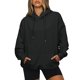 thumbnail image 2 of Puntoco, sudaderas de manga larga con cuello Rounk de gran tamaño para mujer, suéter informal liso, sudadera, tops, camisas, tops Puntoco Puntoco-4650, 2 of 9